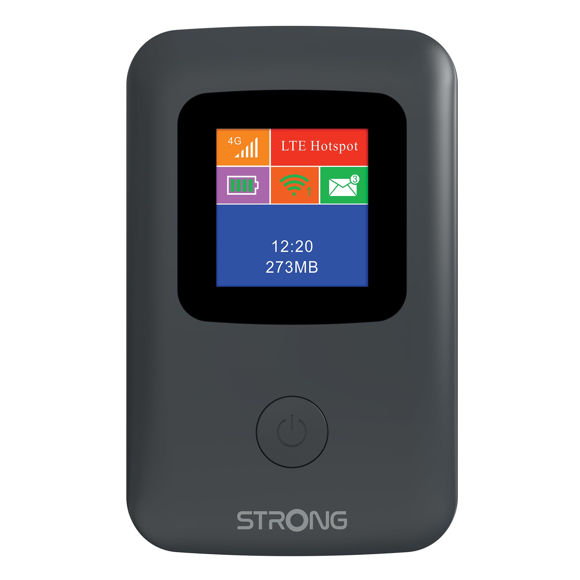 STRONG Routeur 4G LTE 150 Mbps|Hotspot WiFi Mobile|Ecran Couleur|Compatible Tout opérateur et Carte SIM|Aucune Configuration|sans Fil|Garantie 4 Ans