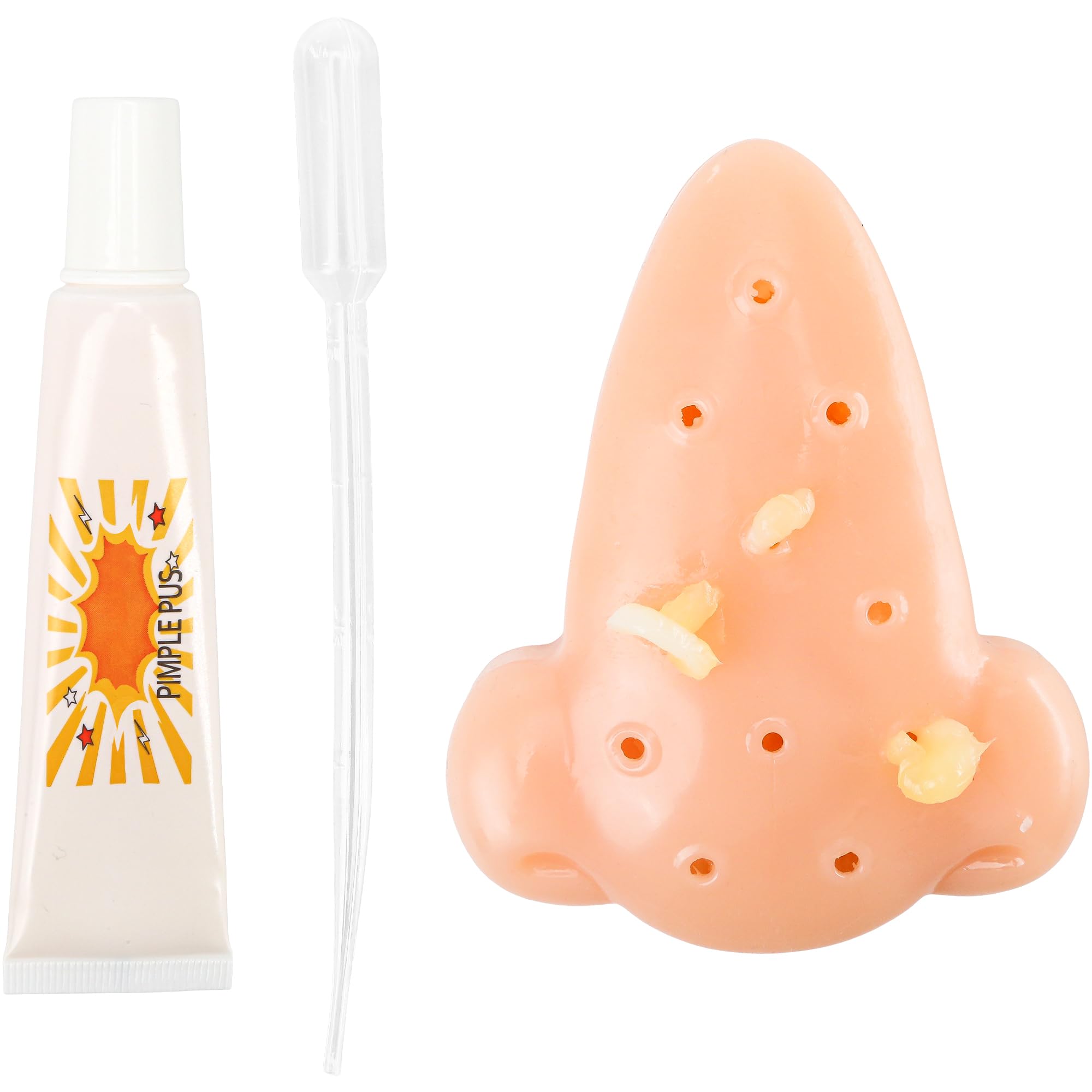 Pimple Popping Stress Relief Simulator – Novelty Desk Gadget for Adults Only Squeeze Acne Blackhead Remover Nose Prop with 30ml Refill Solution-picture-35