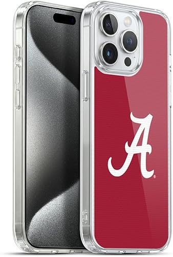 Miniatura 336 de Head Case Designs Funda de gel con logotipo oficial de la Universidad de Alabama UA [protección de grado militar] compatible con Apple iPhone 11