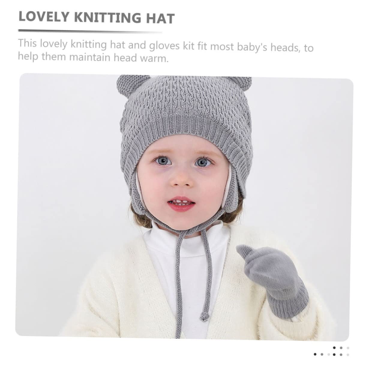 LIFKOME 5 Set di Cappelli per Bambini Adorabile Cappello Lavorato A Maglia Che Mantiene Caldo Il Cappello Lavorato A Maglia con Design A Cartoni Animati per Il Compleanno