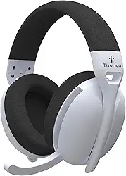 Fone De Ouvido Headset Gamer com Fio Preto Branco USB P2/P3 Compatível Vídeogame Celular Titorion (Branco)