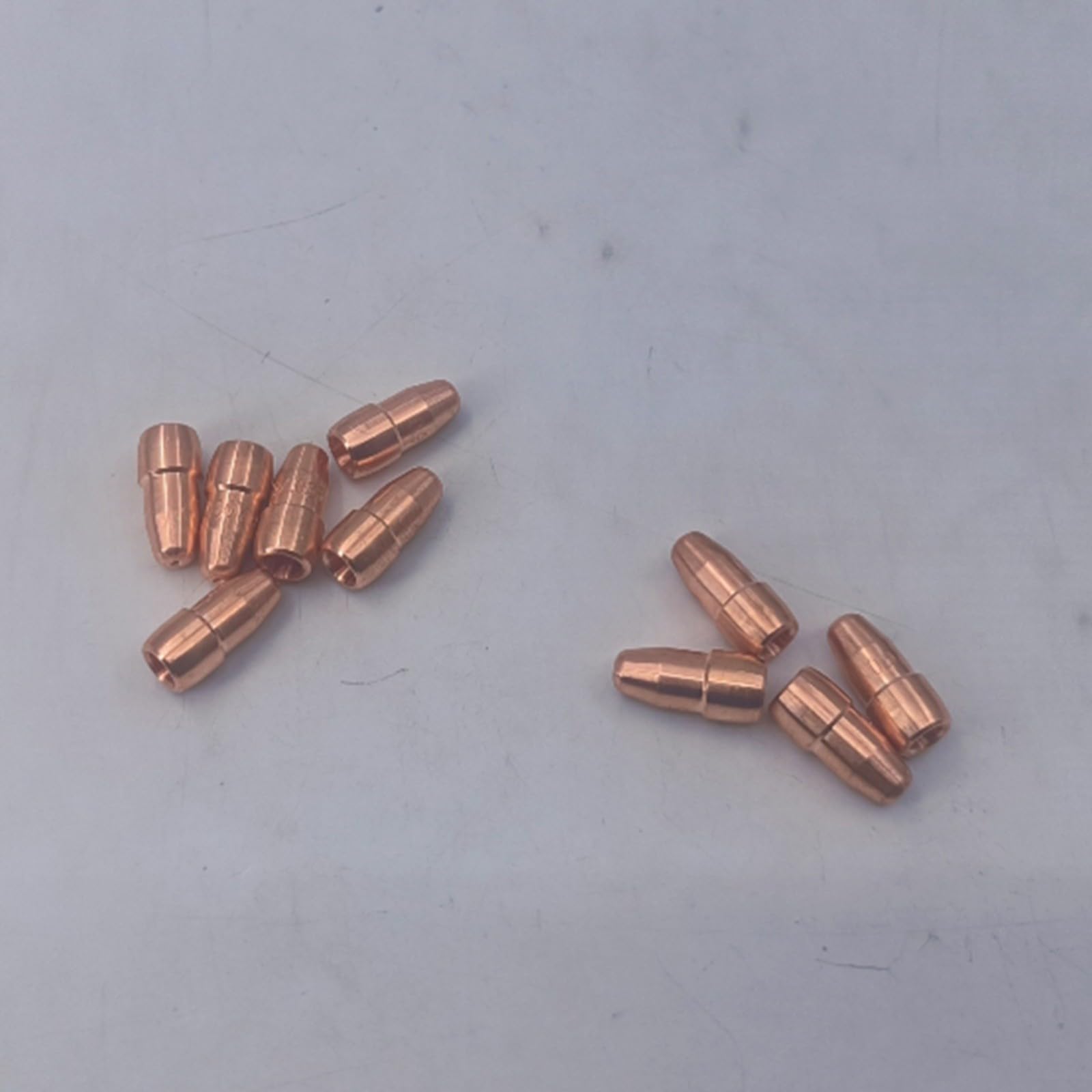 Confezione da 10 ugelli per saldatura MIG VTS30 di ricambio per Fusion 140/180/220/250, ugello in rame per filo da 0,030", compatibile con pistola per saldatura Velocity