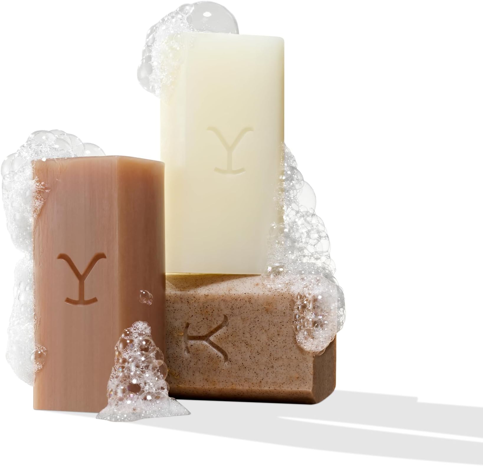 Yellowstone Bunkhouse Bar Soap Bundle by Tru Western - Officially Licensed Soap of Paramount Network's Yellowstone - Exfoliating, Moisturizing, Cleansing Bars