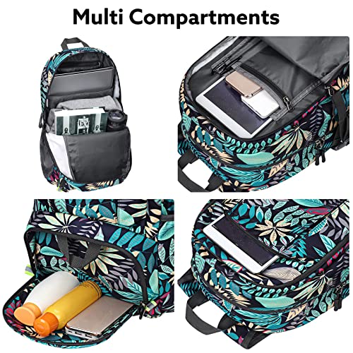 Image of G4Free 40L Lightweight Packable Hiking Backpack, Waterproof Travel Daypack | Water-Resistant Polyamide, Size: 18.9*12.9*9.4inch(L*W*H), 100% Waterproof Wet Pocket, Travel, Climbing, swimming