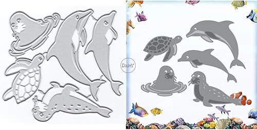 Miniatura 4 de DzIxY Adorables troqueles de corte de metal para valla de ovejas para hacer tarjetas, juegos de troqueles de papel en relieve, plantillas para