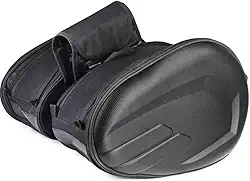 Alforge Para Moto 58l Lateral Rigida Premium Luxo + Capas