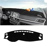 Vista 21 de Autorder Alfombrilla para Salpicadero para Hyundai Santa Fe 2019 2020 2021 2022 2023 Accesorios Cubierta de Salpicadero Alfombra de Salpicadero