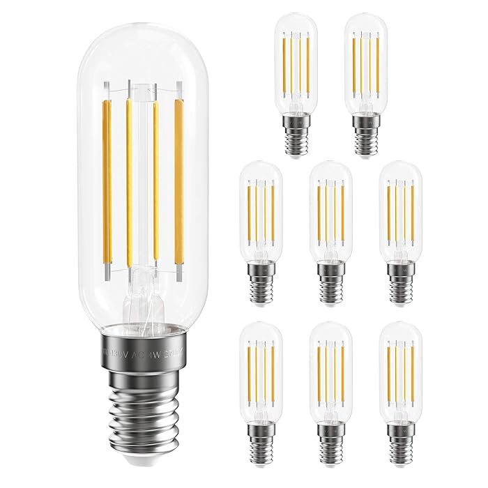 Buy SHINESTAR 8Pack E12 Led Bulb 40w, T6 Edison Candelabra Light Bulbs