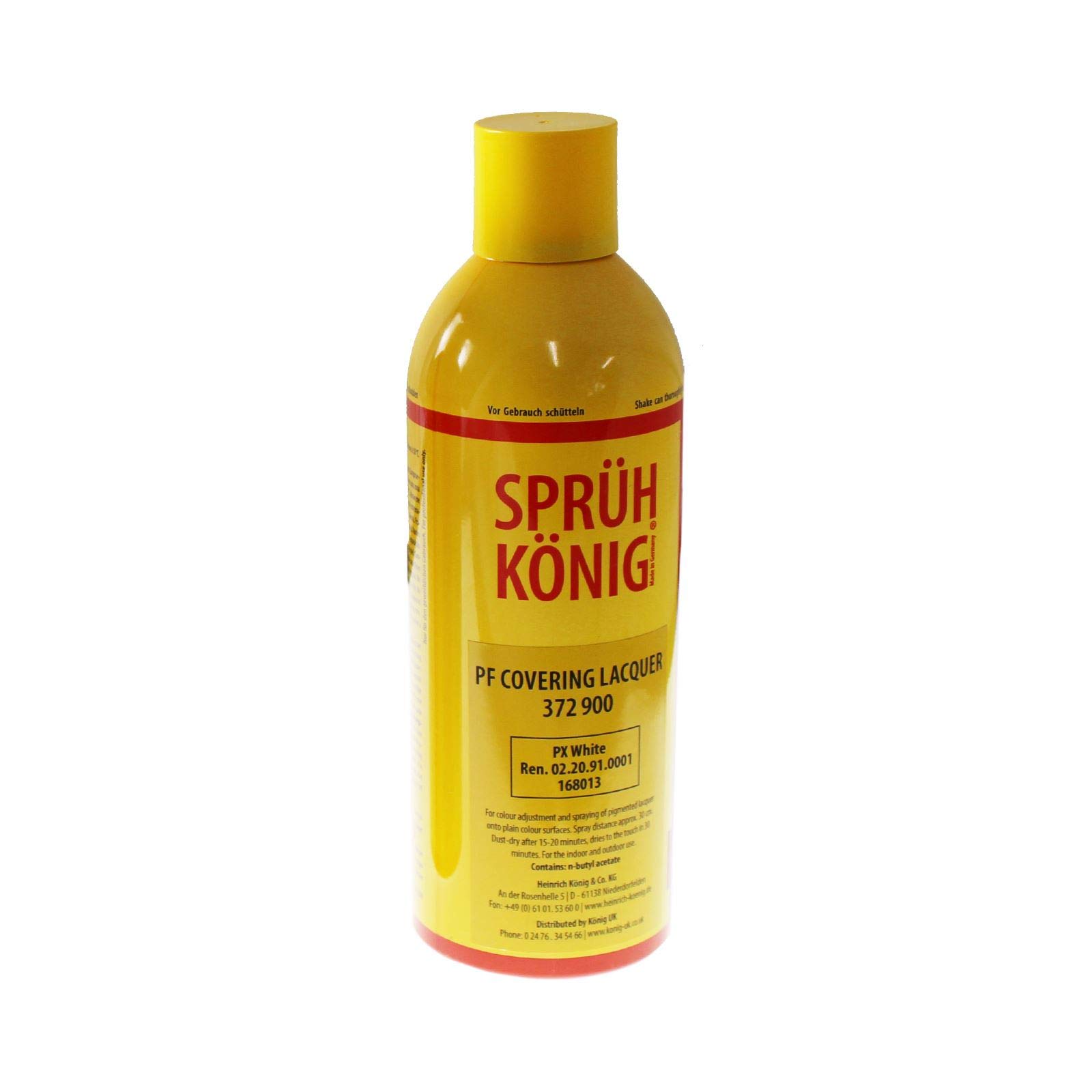 Truly Pvc Supplies White Konig Covering Lacquer Spray Paint