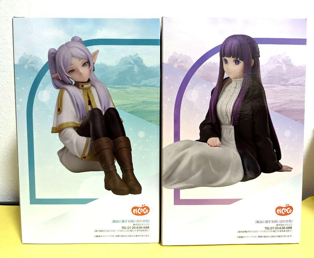 葬送のフリーレン フィギュアセット Amazon.co.jp: 葬送のフリーレン フリーレン フェルン elcoco