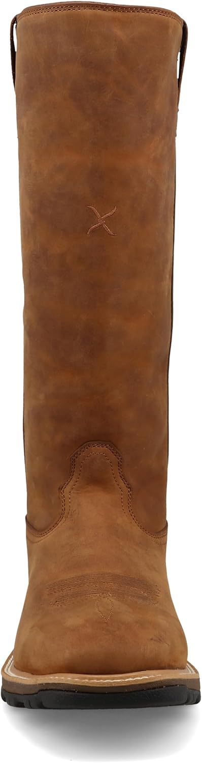 Twisted X mens 16" Pull on Ultralite X Waterproof Snake Boot