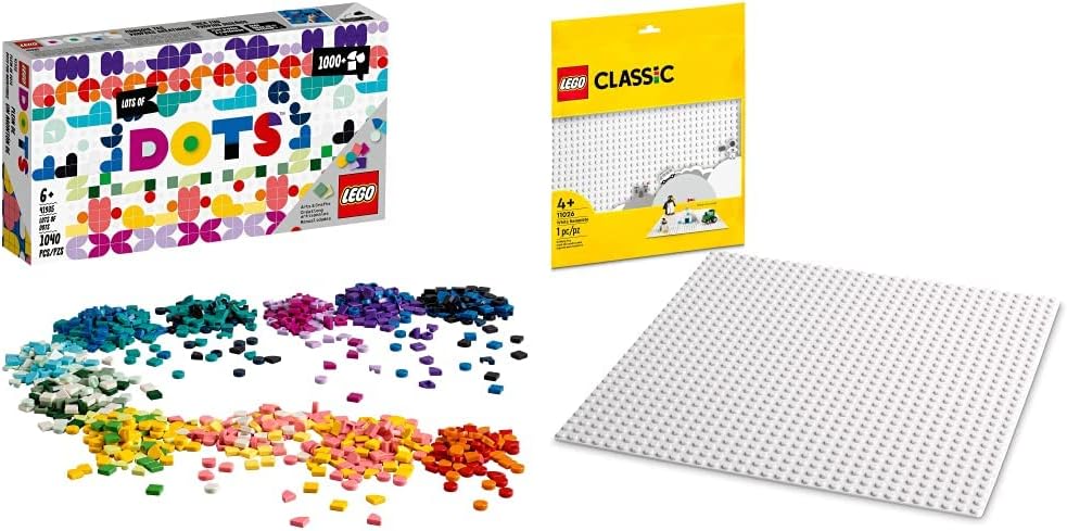 LEGO DOTS Lots of DOTS 41935 DIY Craft Decoration Kit; Makes a Perfect to Inspire Imaginative Play; New 2021 (1,040 Pieces) : Toys & Games