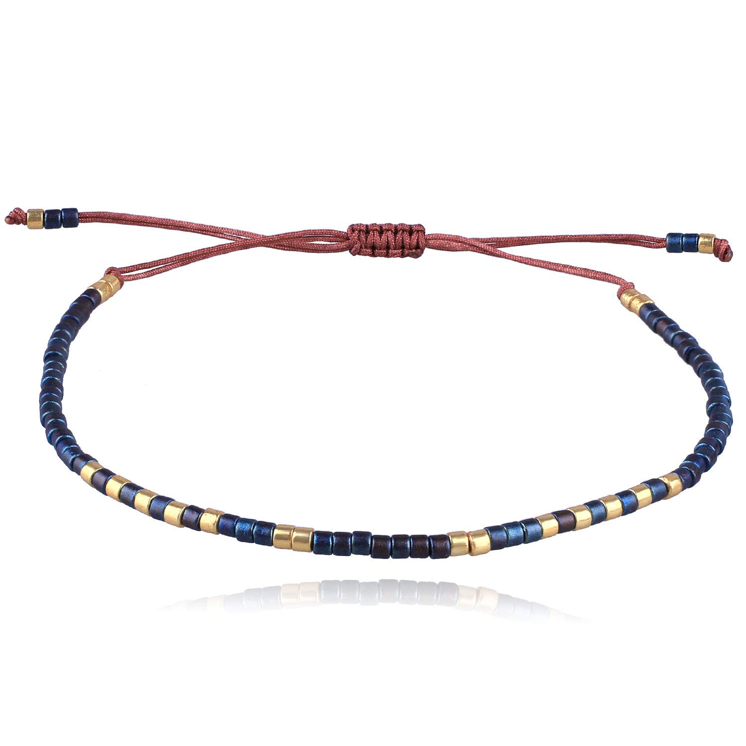 C·QUAN CHI 2020 New Leopard Miyuki Beads Link Bracelet Friendship Bracelet Colorful Stack Adjustable Bracelet Bangle