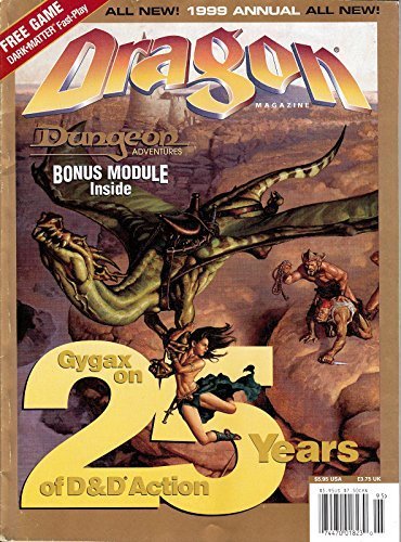 Dragon Magazine Français N°20 – Couverture Signée Par Paul Jaquays, Neuf 1994, Collector D&D
