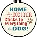 DIMENSIONS 14 Count Stitch Wits Pet Hair Mini Counted Cross Stitch Round Kit, 6-Inch