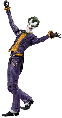 DC Multiverse Batman: Arkham Asylum The Joker Figura de acción de 7 pulgadas