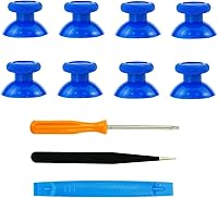 Vista 12 de 8 piezas de repuesto para controlador Xbox One S/X/Elite, kit de reparación de joysticks para controlador Xbox Series X y S, piezas de palillos