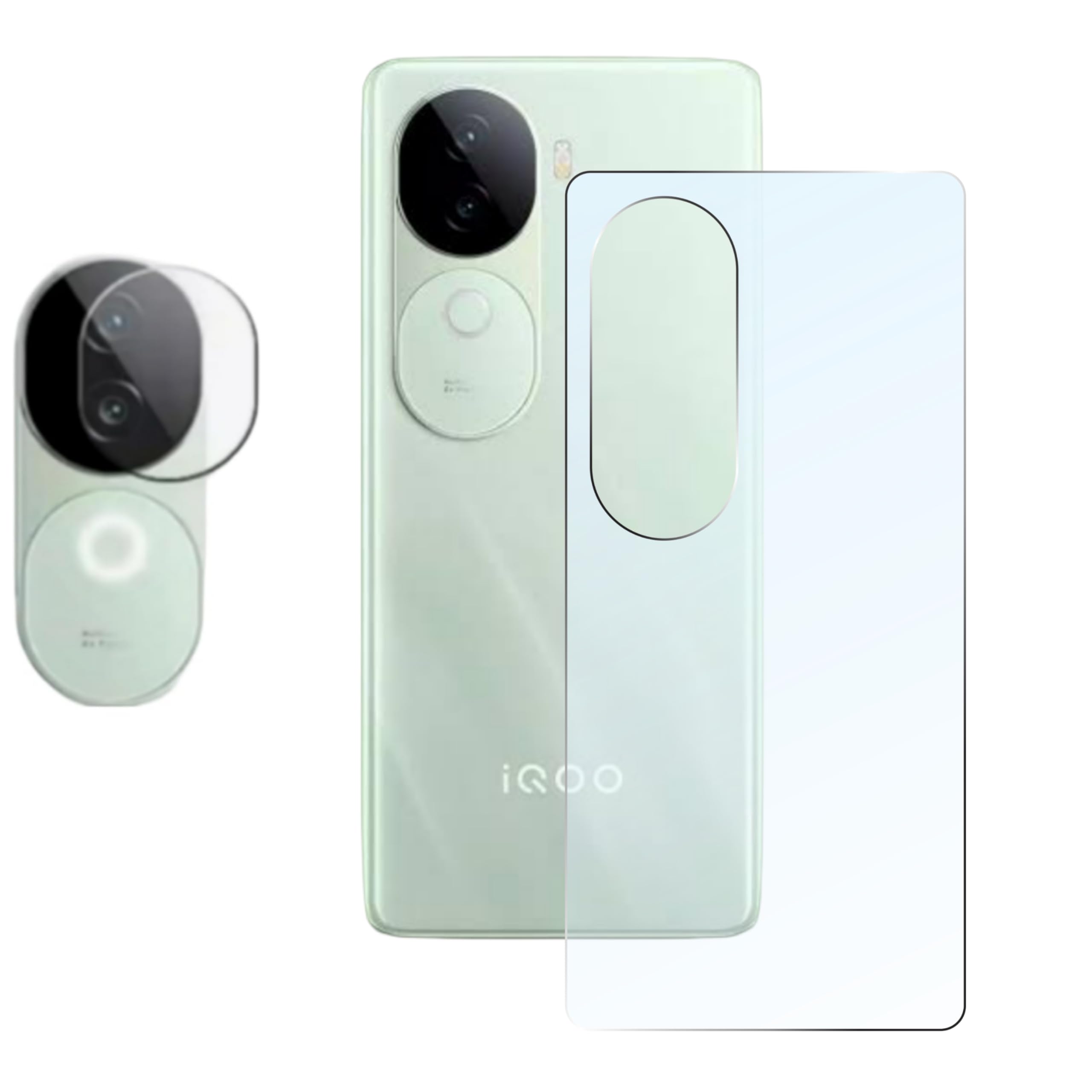 (Pack of 1) Tempered glass 4 layer back Skin With Camera lens protector for Iqoo Z9s 5g with Full Screen Coverage (except edges) and Easy Installation Kit, (Pack of 1) (B0DGYPCGLV) Amazon Price History, Amazon Price Tracker