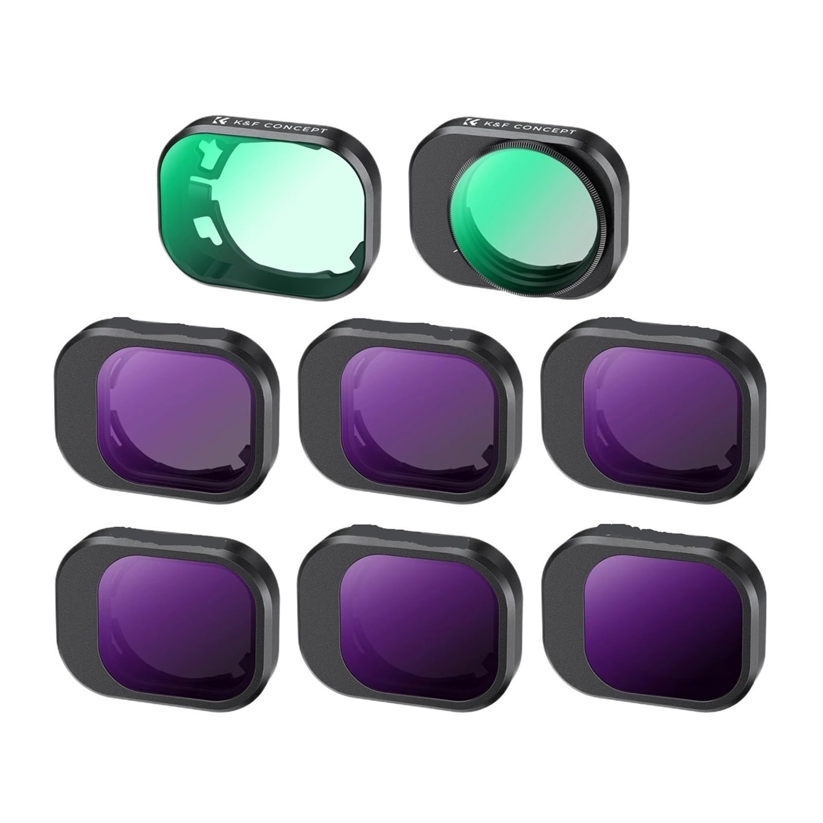 Filtro de Lentes Dron for Filtro Mini4 Pro CPL ND NDPL16 32 64 128 256 Black Mist 1/4 ND1000 Juego filtros cámara(8Pcs Set)