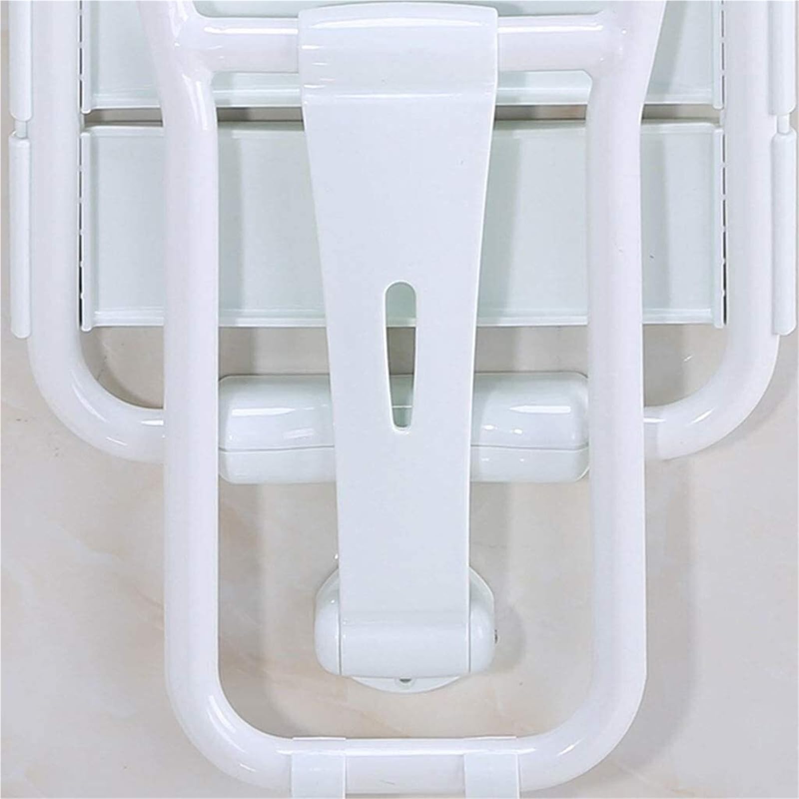 Asiento de Ducha Plegable de Pared, Banco de Ducha de Acero Inoxidable Resistente, Antideslizante, Silla Plegable de Pared
