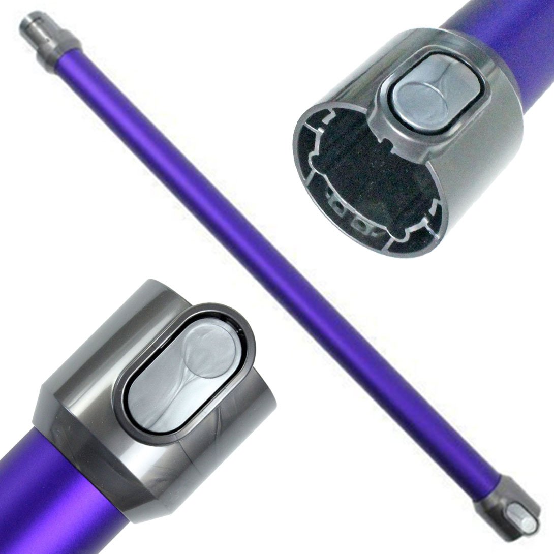 SPARES2GO Extension Tube Rod Wand for Dyson V6 Animal Cordless Vacuum Cleaner (Purple)