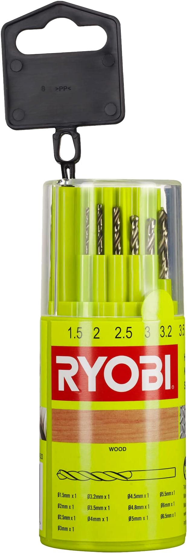 Pack RYOBI Perceuse à Percussion RPD1010K - 1010W - Coffret De 60 Accessoires Rak60ddf