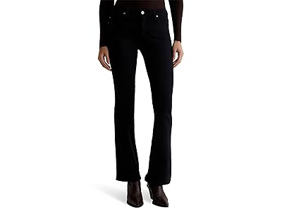 AG Jeans Angel Low Rise Boot in Super Black Women
