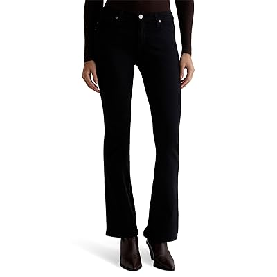 AG Jeans Angel Low Rise Boot in Super Black Women