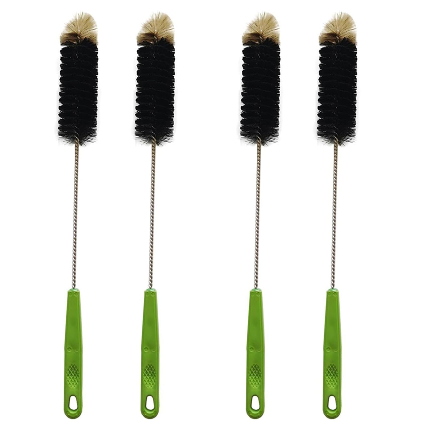 Hndhbfgrt 4X Bottle Brush, Long Handle Cleaning Brushes for Long Narrow Neck Bottle Cleaning Water Beer Wine Sports Bottle