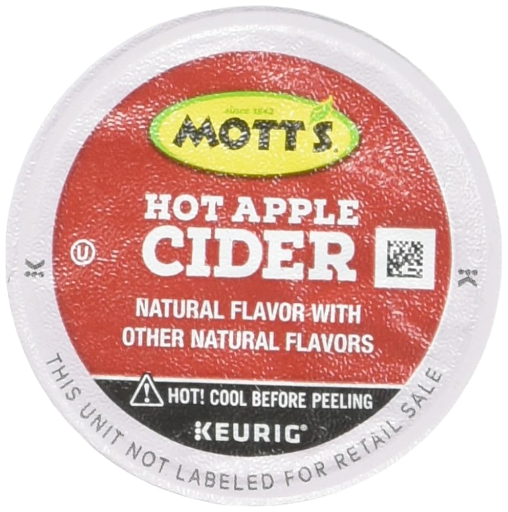 Keurig Mott's Hot Apple Cider, 60 Count (6 Packs of 10)