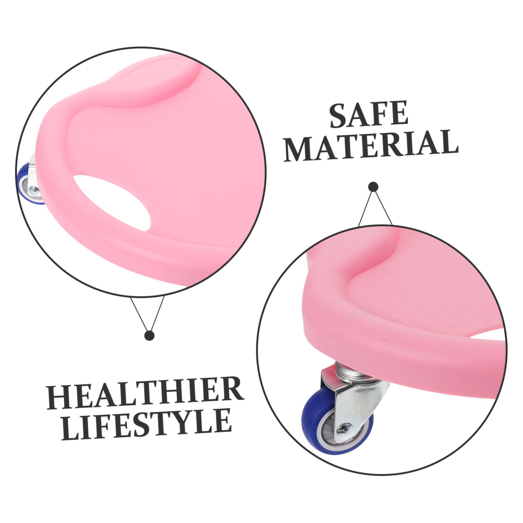 ifundom 1 Juego Disco Deslizante Abdominal para Ejercicio con Almohadilla de Equipamiento de Fitness Silencioso Superficie Antideslizante y Diseño para Entrenamiento y Tonificación