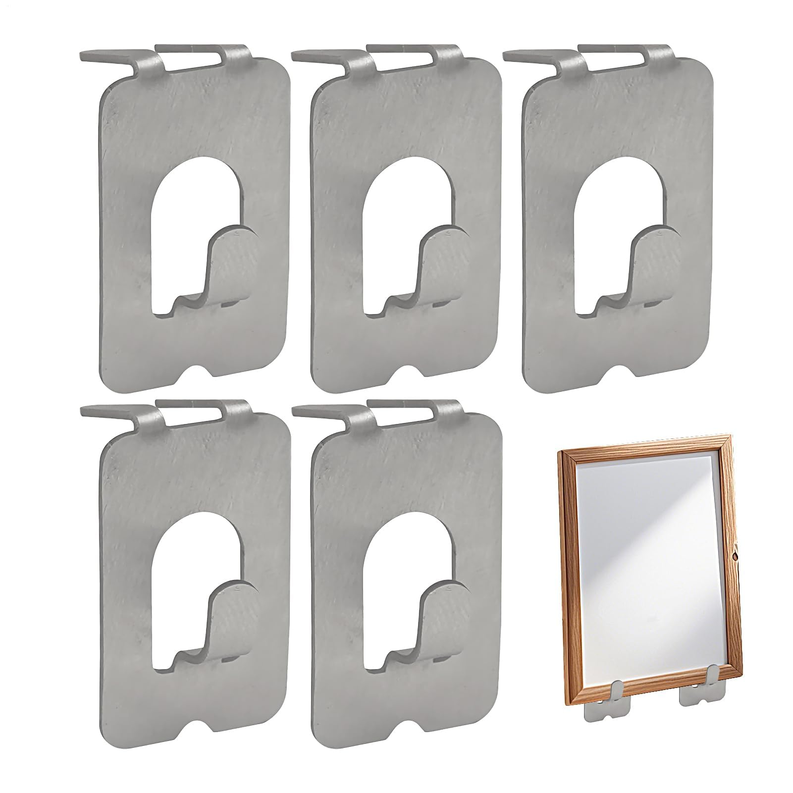 MRKU Coat Rack with Hooks Wall Mounted