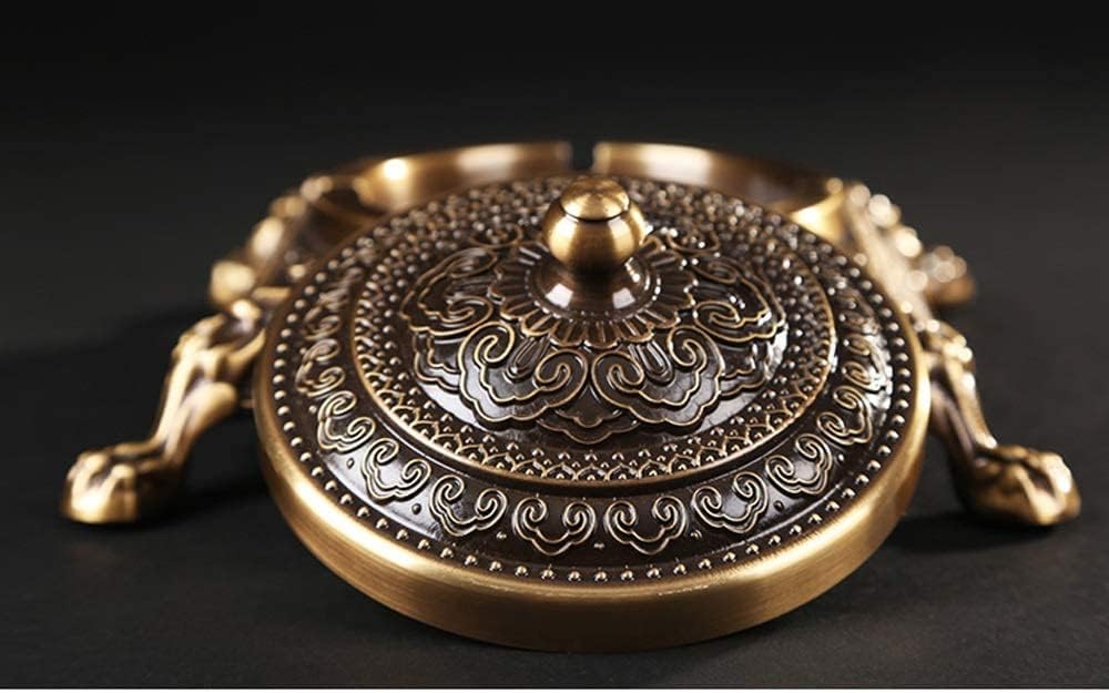 LSHAOBO クリエイティブ銅灰皿 装飾 ホームデコレーション