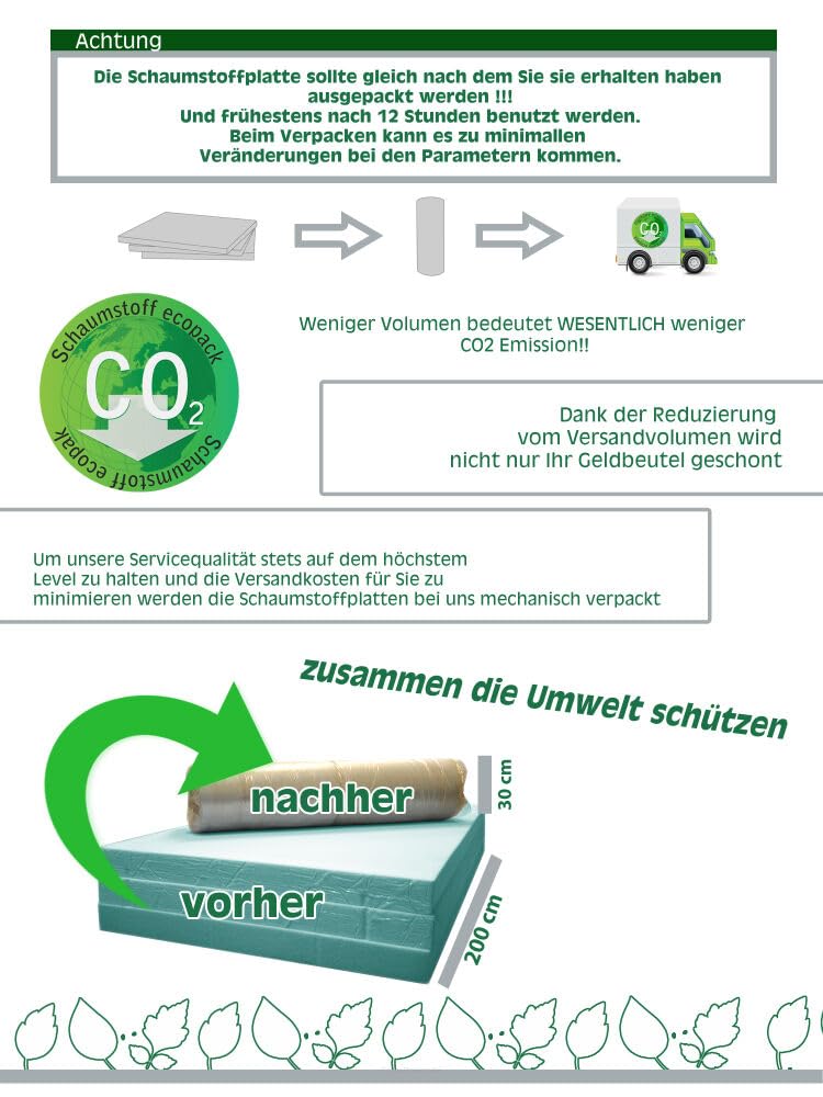 Vacanze Matte Pannello In Schiuma Tagliabile - Piastra O Tappetino Per Imbottitura, Lavagna O Fai-da-te | Spessore A Scelta RG 20 Gomma Pavimento - Foto 10