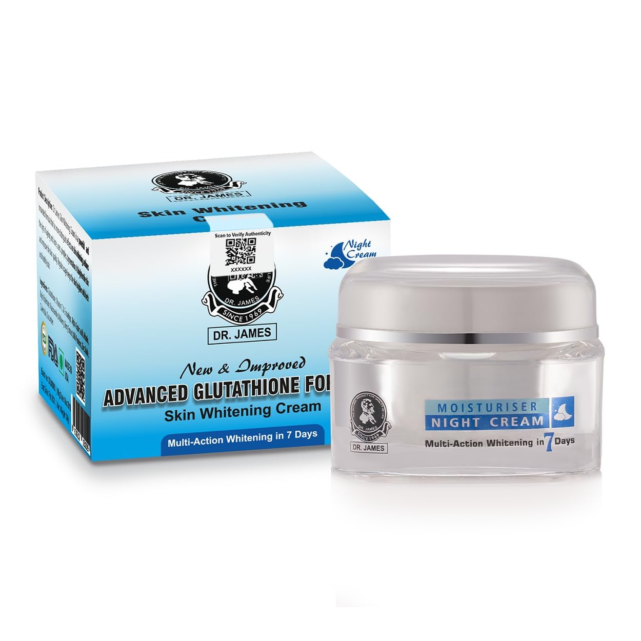 Dr. James Glutathione Radiance Night Cream | Lightweight Nourishing Formula for Healthy-Looking Skin | Suitable for All Sk... - Review, Price and Buying Guide