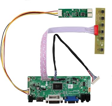 VSDISPLAY DVI VGA Controller Board Work for 14.9 1280x390 LTA149B780F LCD