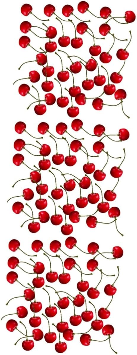 Garneck 300pcs Artificial Cherry Fruit Model Realistic Simulation Cherry Decor for Photography and Home Decoration Safe for Boys and Girls Lightweight and