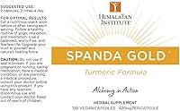 Vista 2 de Himalayan Institute Spanda Gold Cúrcuma Fórmula 120 Cápsulas
