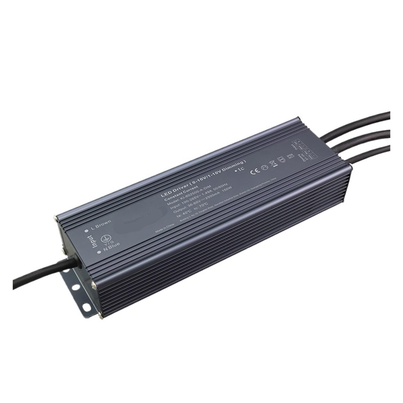 PWANUIGTE KI-20W-200W-PA-DIM Constant Current Moisture-Proof Power Supply Without Main lamp Downlight led Driver(150W)