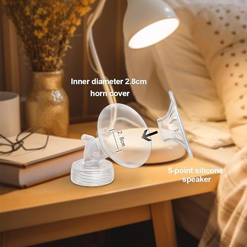 Miniatura 3 de 4 piezas (0.945 in/1.102 in) insertos de brida para sacaleches Elvie, Willow, Lansinoh, Medela, Willow Go, Momcozy Momcozy, Ainsir, Lapoy Momcozy M5