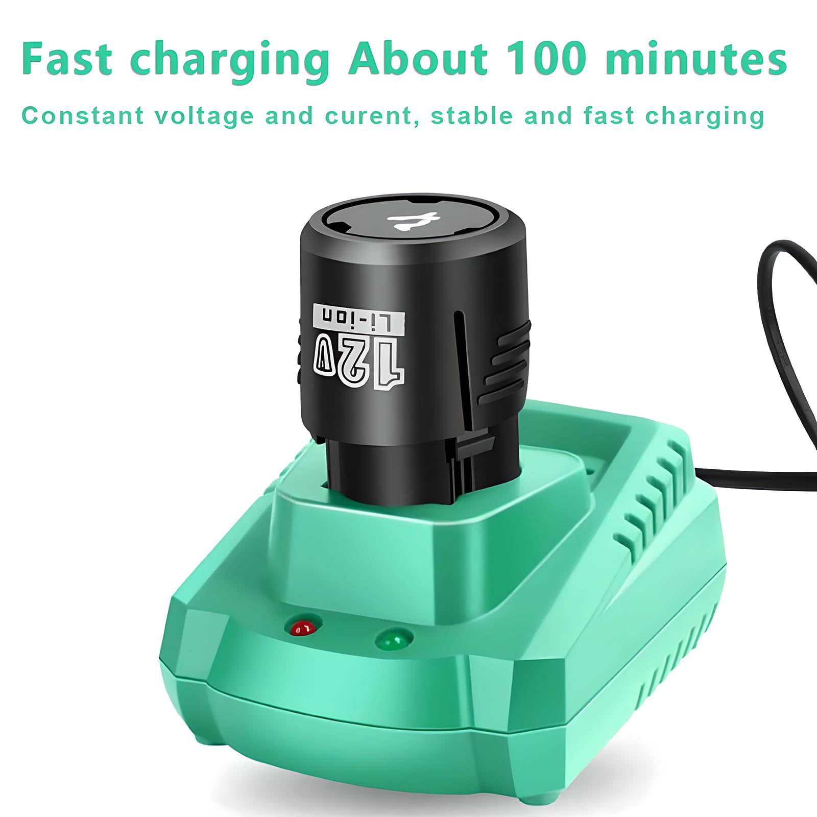 Cortador eléctrico giratorio de tela, tijeras inalámbricas con batería de 4000 mAh, corta tela, cartón, cuero, alfombra, grosor máximo 25 mm/33 mm