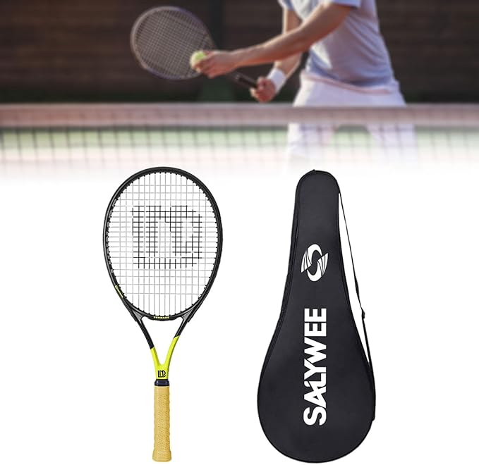 Raqueta de Tenis Adulto Fibra de Carbono 69cm miniatura 2