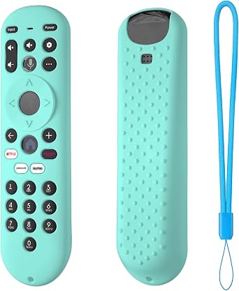 Hi Color Silicone Remote Control Cover for Xumo TV Remote Xumo Stream Box Voice Remote RC3401 Protective Case Sleeve Mint