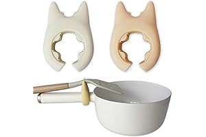 2PCS Spoon Rest For Cooking - Adjustable Kitchen Utensil Rest - Wok Spatula Holder