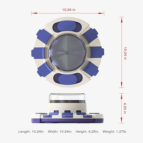 Miniatura 5 de Kubatis Juguetes de rompecabezas para perros de nivel 3 2 1, rompecabezas de alimentación lenta, juguetes de enriquecimiento interactivos para