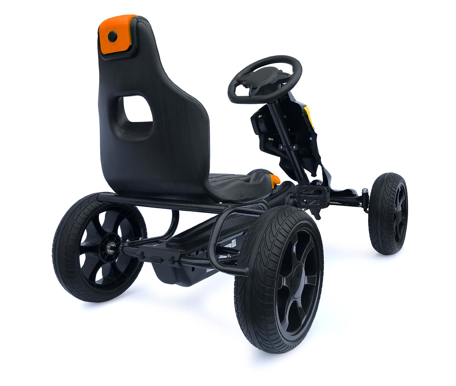 Kinder Pedal Go Kart - 5-12 Jahre, Mit Pedal, Shaum Reifen Eva Wheels