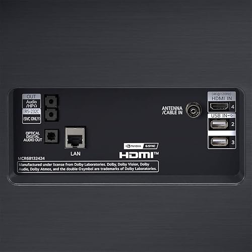 Miniatura 11 de LG OLED C1 Series 55" Alexa Smart TV 4k integrado (3840 x 2160), frecuencia de actualización de 120 Hz, 4K con tecnología de IA, Dolby Cinema, WiSA