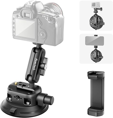 Support ventouse pare-brise universel pour dashcam et caméra embarquée