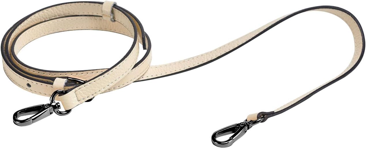 Full Grain Purse Strap Genuine Leather Replacement for Cross Body Bag Handbags