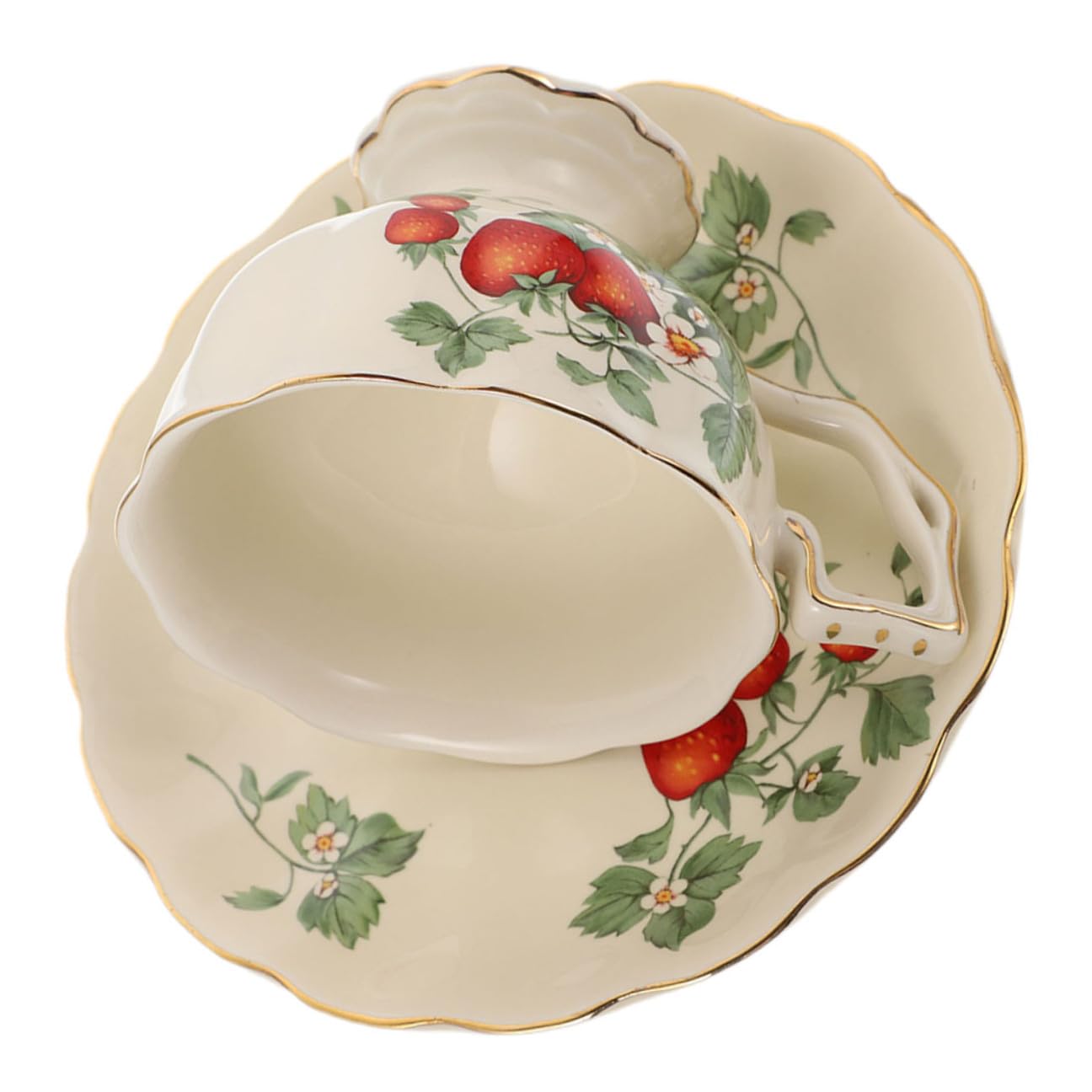 Tasse à thé céramique rétro pour vos moments de détente l'après-midi